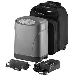 portable continuous oxygen concentrator