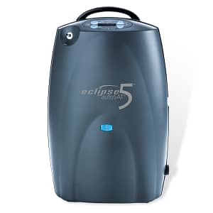 Caire Eclipse 5 Portable Oxygen Concentrator Bundle (Continuous Flow & Pulse Dose)
